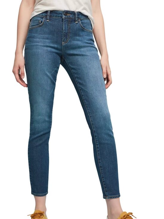 Anthropologie Denim - Anthropologie Pilcro Women's Script High-Rise Skinny Jean Cotton Blue Size 28